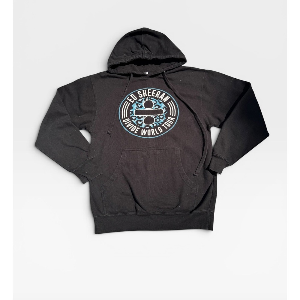 Ed Sheeran Divide World Tour 2018 Hoodie Black Concert Merch Adult Small